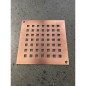 Grate in copper Grate in copper