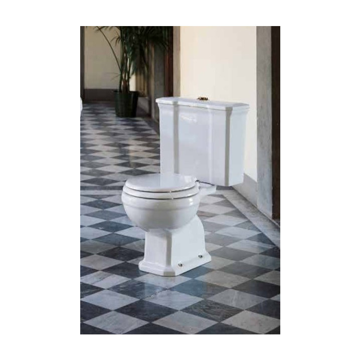 Albano toilet med fast cisterne