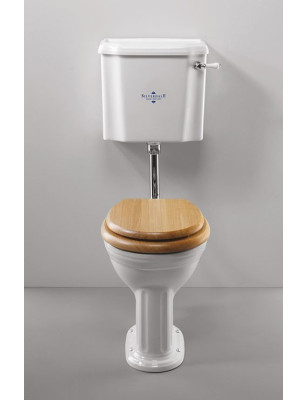 Belgravia pan and low level cistern