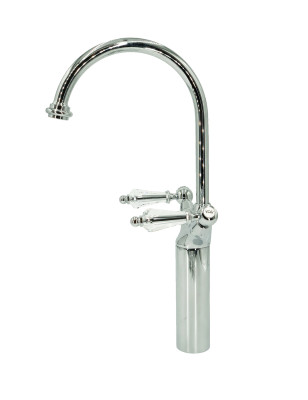 Faucets in solid brass - 3010 HL Queen 1 hole