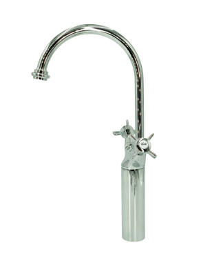 Faucets in solid brass - 3010 HL Waterspring 1 hole