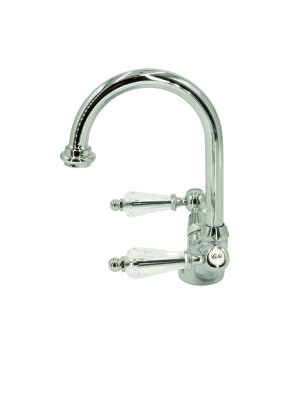 Faucets in solid brass - 3010 S Queen 1 hole faucet