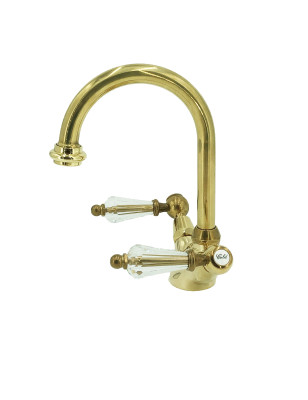 Faucets in solid brass - 3010 S Queen 1 hole faucet