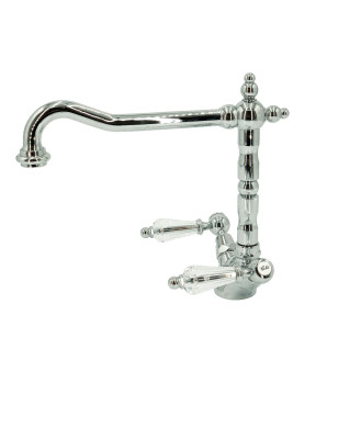Faucets in solid brass - 6007 Queen 1 hole