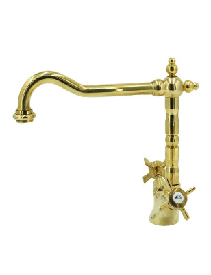 Faucets in solid brass - 6007 Waterspring 1 hole