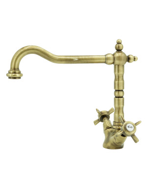 Faucets in solid brass - 6007 Waterspring 1 hole