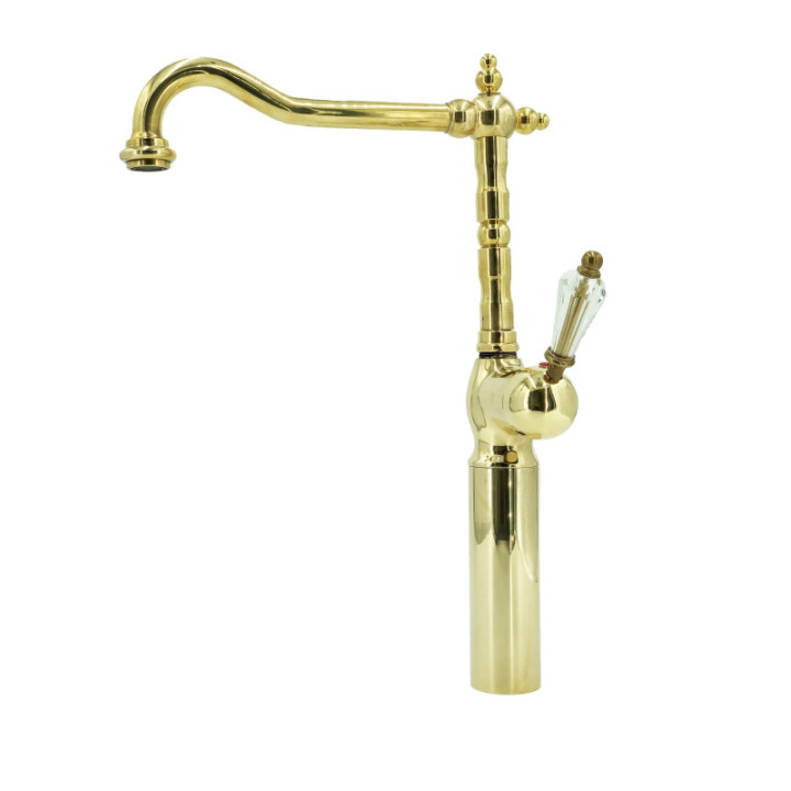 Armaturer i massiv messing - 10560 HL Dronning 1 hul