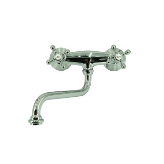 Vandhaner i massiv messing - 3011 Ulisse vægmonteret