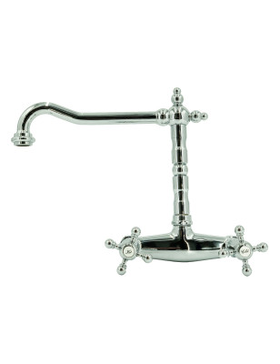 Faucets in solid brass - 3013 Ulisse wall mounted