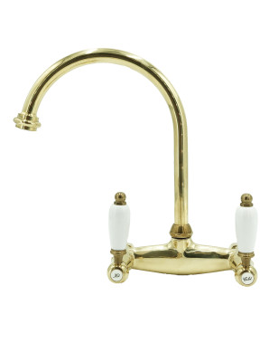 Faucets in solid brass - 3012 Penelope wall mounted