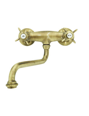 Faucets in solid brass - 3011 Waterspring wall mounted