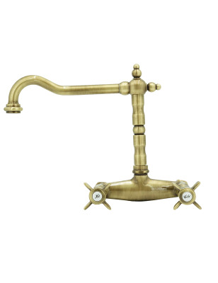 Faucets in solid brass -3013 Waterspring wall mounted
