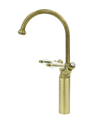 Faucets in solid brass - 3010 HL Queen 1 hole