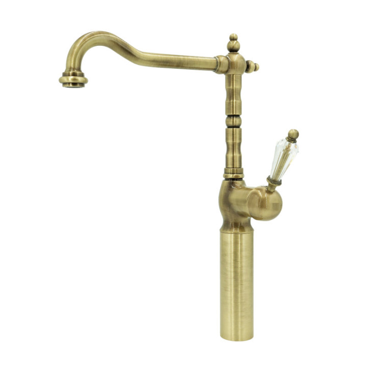 Armaturer i massiv messing - 10560 HL Dronning 1 hul