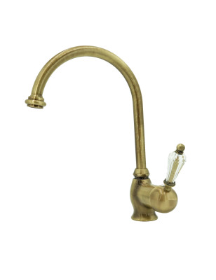 Faucets in solid brass - 10560 B Queen 1 hole