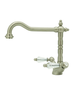 Faucets in solid brass - 6007 Queen 1 hole
