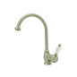 Armatur i massiv messing - 10560 B Dronning 1 hul
