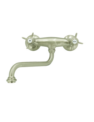 Faucets in solid brass - 3011 Waterspring wall mounted