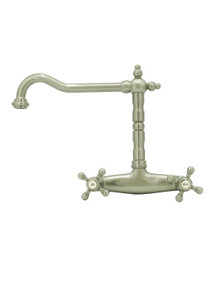 Faucets in solid brass - 3013 Ulisse wall mounted