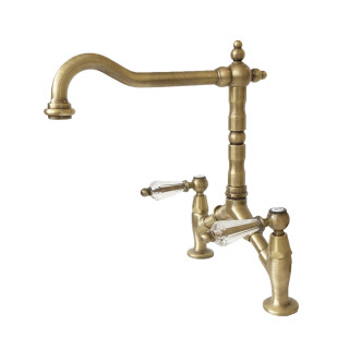 Armaturer i massiv messing - Cucina 222 Dronning bridge model