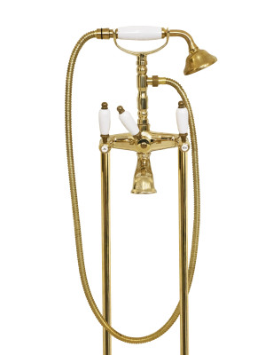 Faucets in solid brass - 6000 + 6020 Penelope for bathtub