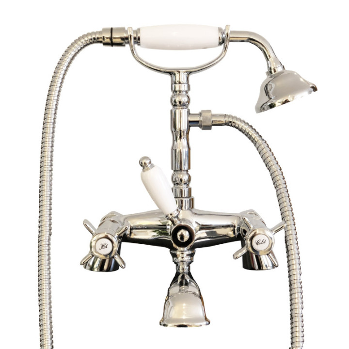 Armaturer i massiv messing - 6002 Waterspring badekar