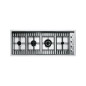 Hob built-in Lab 120 cm Hob built-in Lab 120 cm