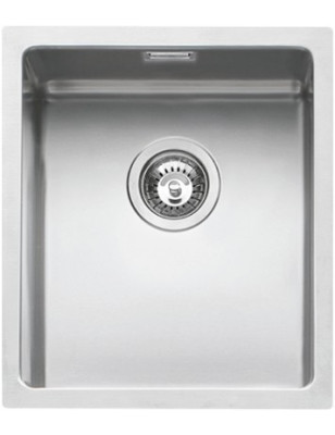 Kitchen sink square bowl 34 ×40 cm with radius 15