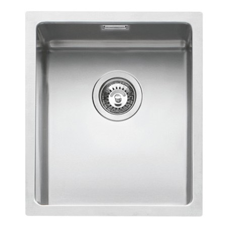 Kitchen sink square bowl 34 ×40 cm with radius 15