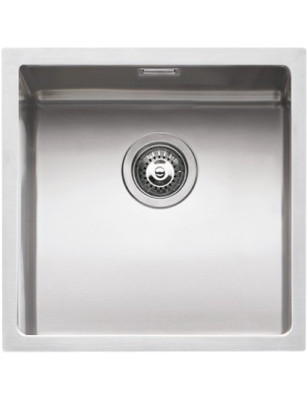 Kitchen sink square bowl 40×40 cm with radius “15”