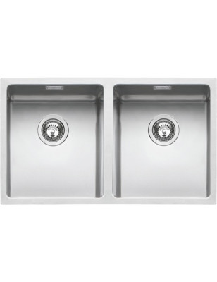 Kitchen sink square bowl 75×44 cm with radius “15”