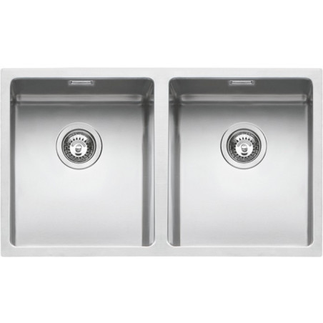 Kitchen sink square bowl 75×44 cm with radius “15”