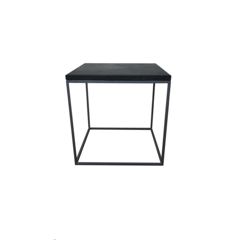 Sofa Table Etna In Lava Stone 40x40x40 cm Sofa Table Etna In Lava Stone 40x40x40 cm