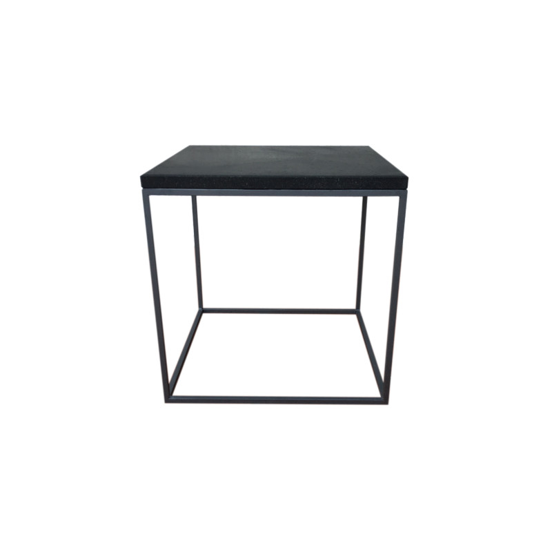 Sofa Table Etna In Lava Stone 50x50x50 cm Sofa Table Etna In Lava Stone 50x50x50 cm