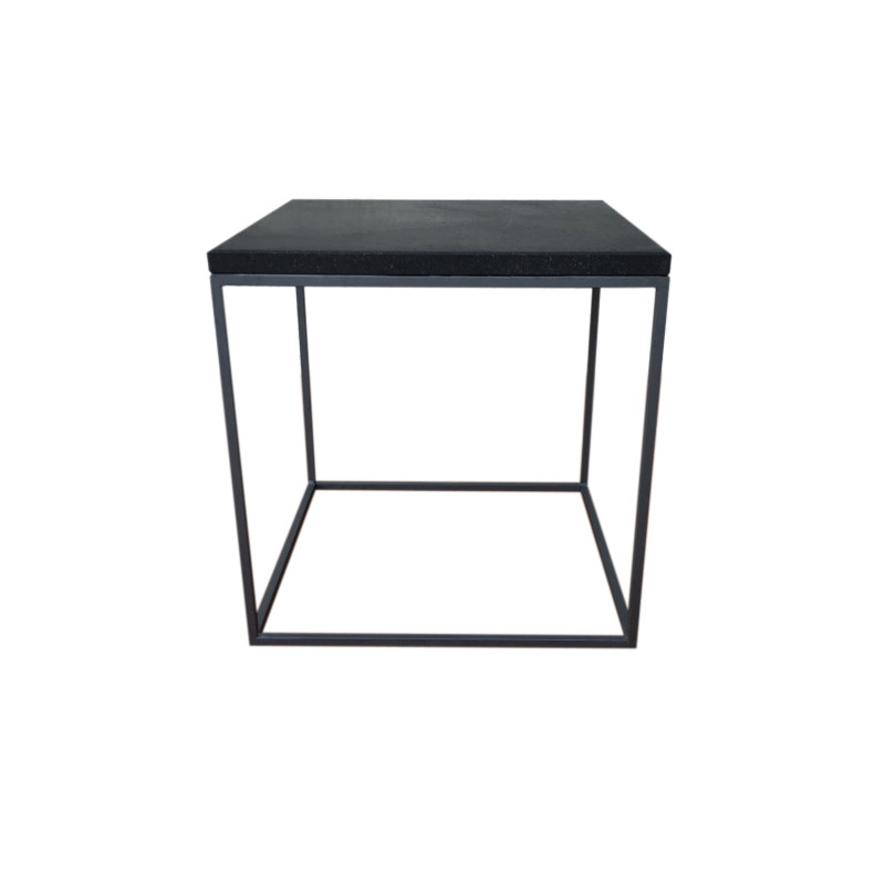 Sofa Table Etna In Lava Stone 60x60x60 cm Sofa Table Etna In Lava Stone 60x60x60 cm