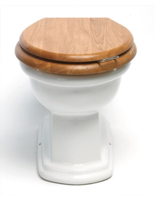 BERGIER toilet to floor to built-in cistern