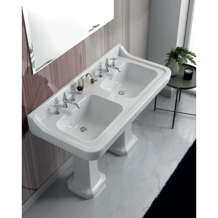 Konsol Venezia med 2 piedestaler