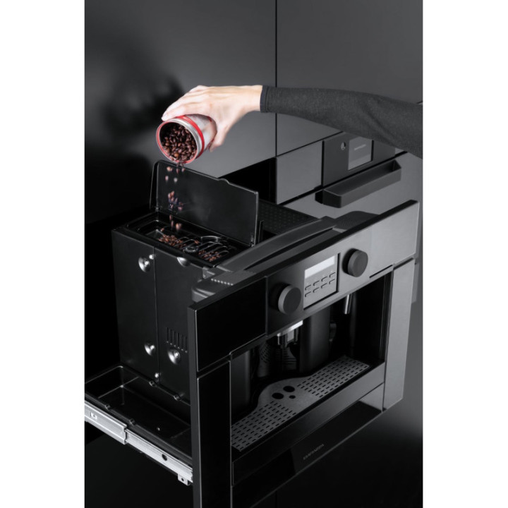 ICON GLASS  kaffemaskine indbygget