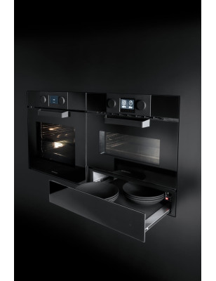 ICON GLASS warming drawer built-in