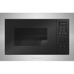 Mikroovn indbygget rustfrit stål