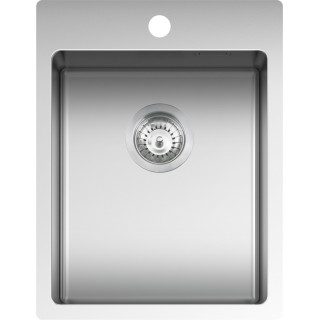 Køkkenvask firkantet B_Smart 39x50,5 cm med radius "10"