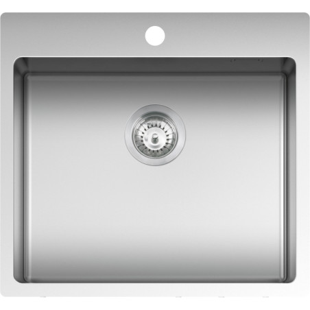 Kitchen sink square B_Smart 55x50,5 cm with radius “10”