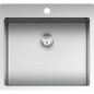 Kitchen sink square B_Smart 55x50,5 cm with radius “10” Kitchen sink square B_Smart 55x50,5 cm with radius “10”