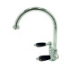 Faucets in solid brass - 3010 Onyx 1 hole