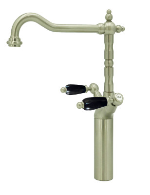 Faucets in solid brass - 6007 HL Onyx 1 hole