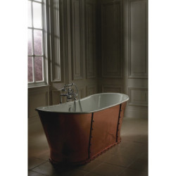 Badekar - Eiffel i massiv kobber