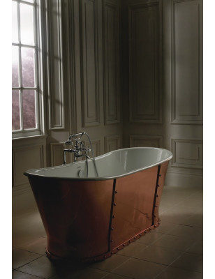 Bathtub - Eiffel in solid copper