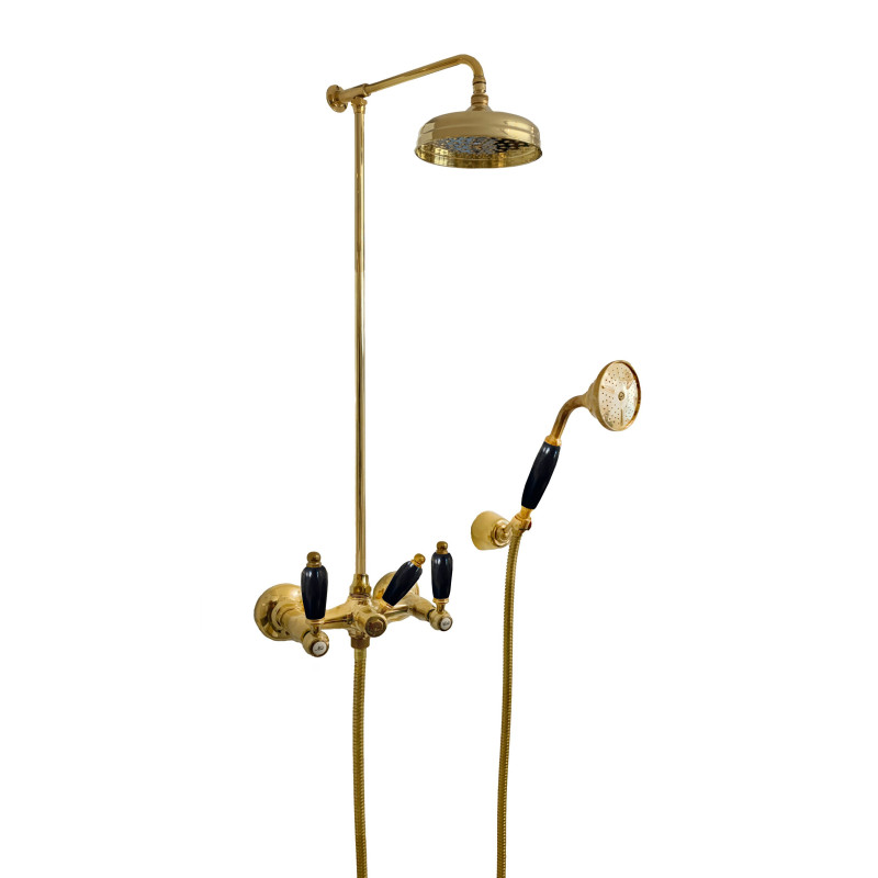 Shower In Solid Brass - 778 Onyx
