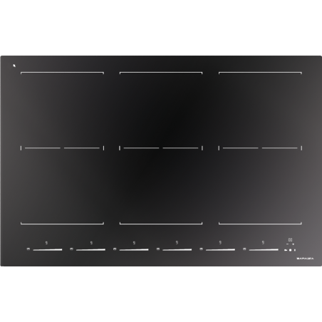 Hob built-in and flush Space 80 cm induction