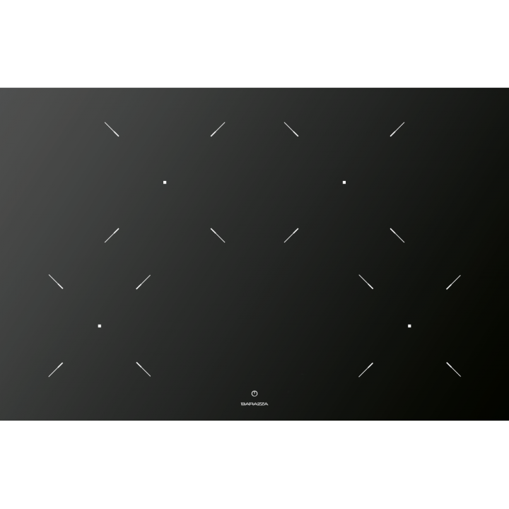 Kogeplade built-in and flush City 80 cm induktion